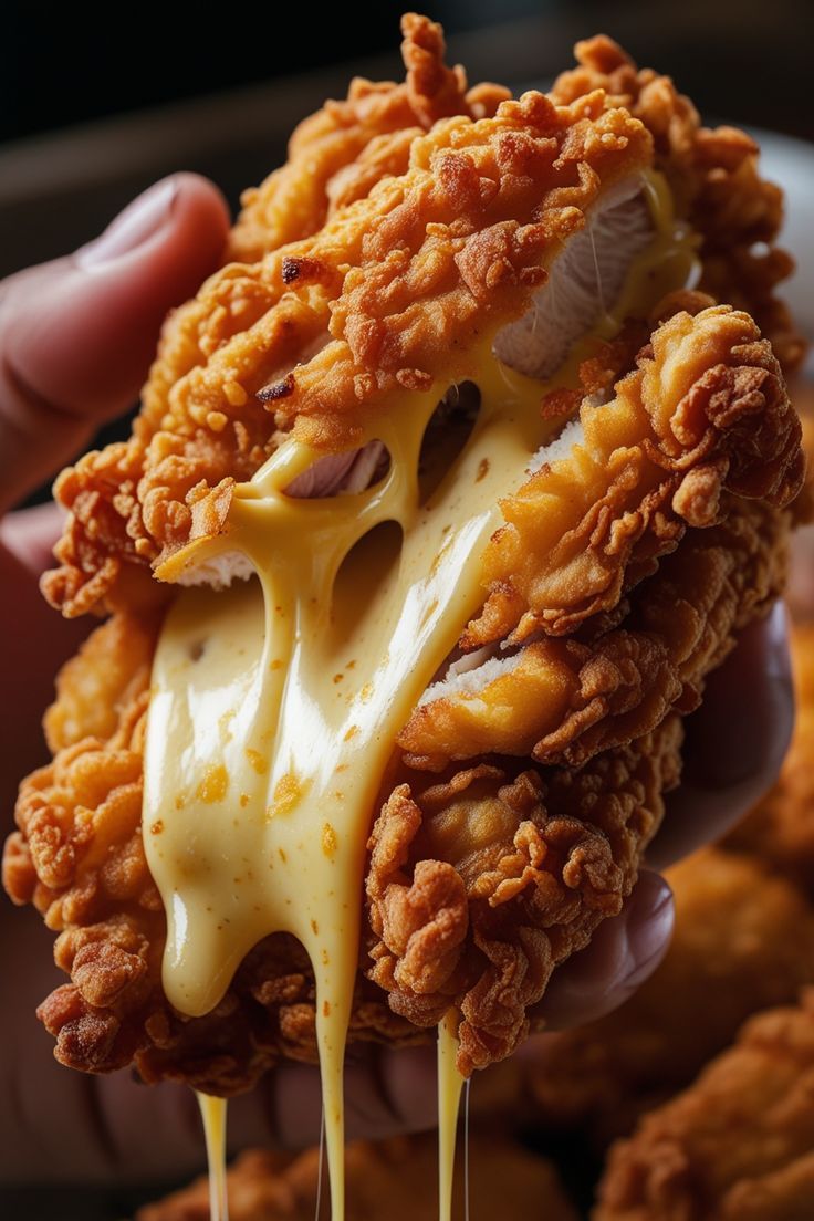 Cheddarlı Crispy Tavuk