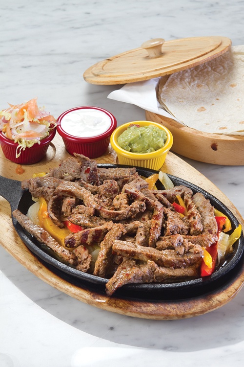Fajitas Biftekli